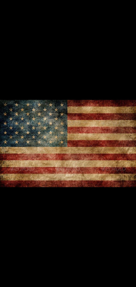 DISTRESSED AMERICAN FLAG
