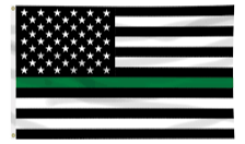 GREEN LINE FLAG